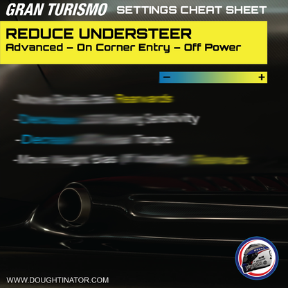 Gran Turismo Setup Cheat Sheet Setup Card Downloads