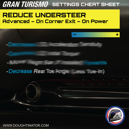 Gran Turismo Setup Cheat Sheet Setup Card Downloads