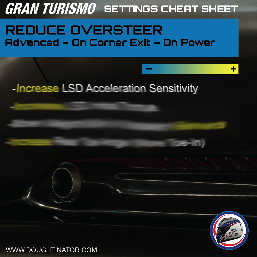 Gran Turismo Setup Cheat Sheet Setup Card Downloads