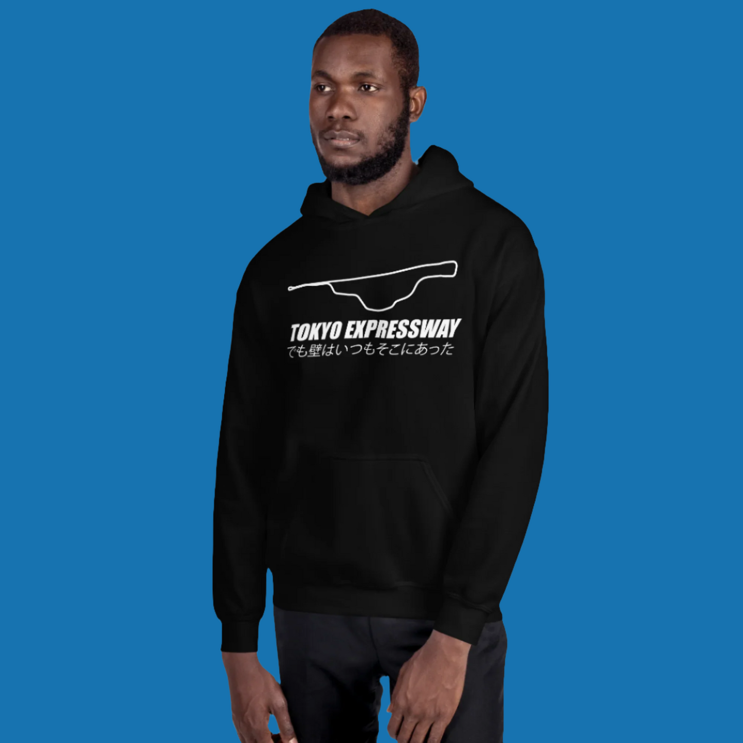 Black Tokyo Expressway Custom Hoodie