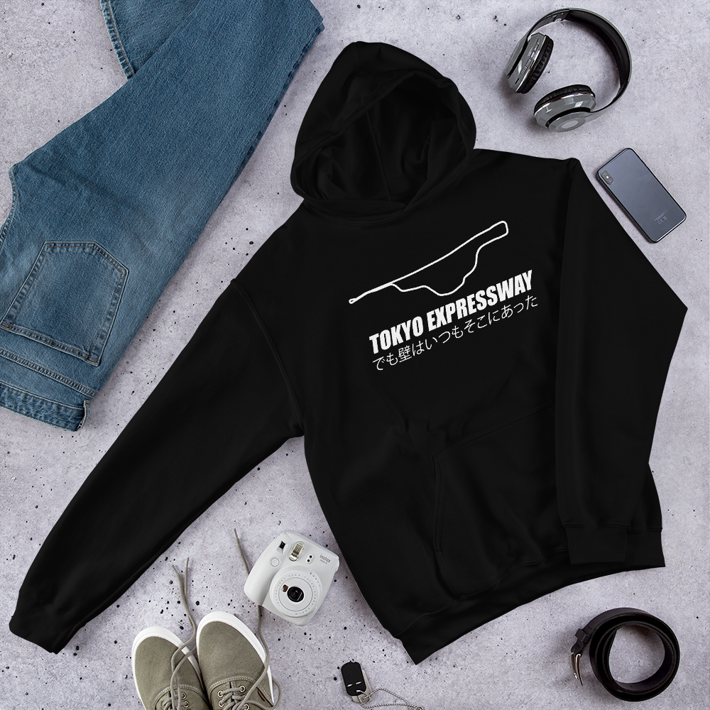 Black Tokyo Expressway Custom Hoodie