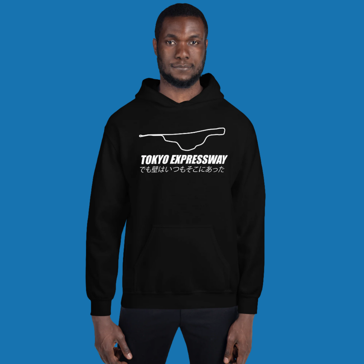 Black Tokyo Expressway Custom Hoodie