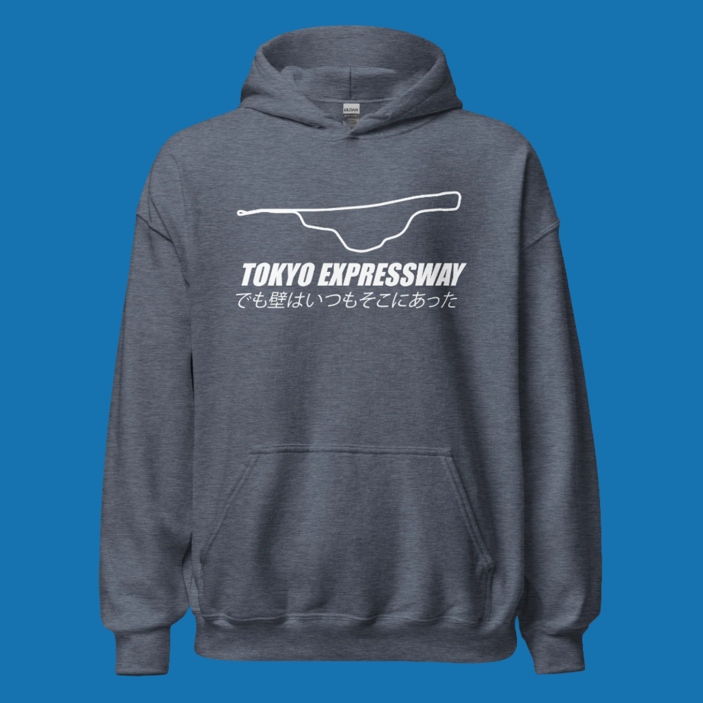 Grey Tokyo Expressway Custom Hoodie